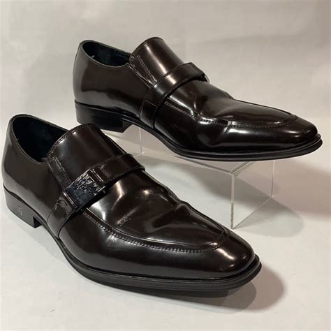 versace collection spazzolato leather loafer|versace loafers for men.